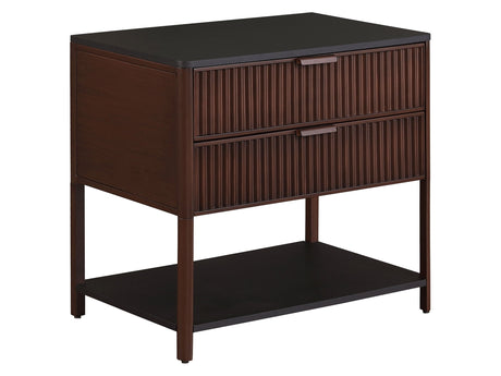 Zimmerlee Rust Brown Side Table - Ornate Home