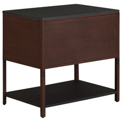 Zimmerlee Rust Brown Side Table - Ornate Home