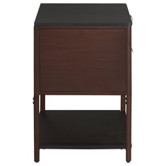 Zimmerlee Rust Brown Side Table - Ornate Home
