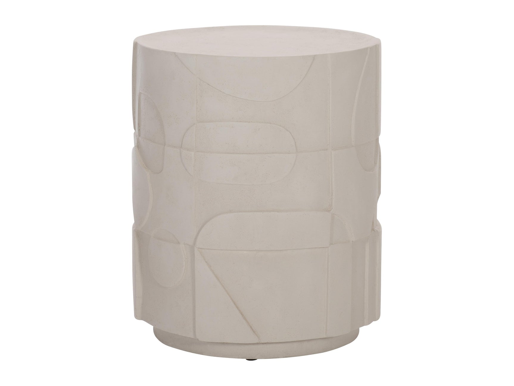 Zina Crema Accent Table - Ornate Home