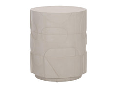 Zina Crema Accent Table - Ornate Home
