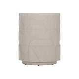 Zina Crema Accent Table - Ornate Home