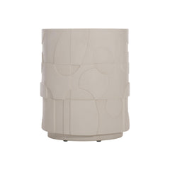 Zina Crema Accent Table - Ornate Home