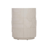 Zina Crema Accent Table - Ornate Home