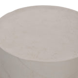 Zina Crema Accent Table - Ornate Home