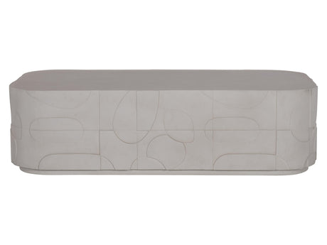 Zina Stonecast Cocktail Table - Ornate Home