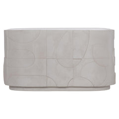 Zina Stonecast Cocktail Table - Ornate Home