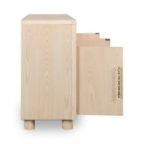 Zinnia Four Door Two Shelf Sideboard in White Sand - Ornate Home