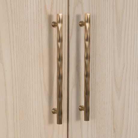 Zinnia Four Door Two Shelf Sideboard in White Sand - Ornate Home