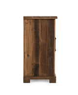 Zion Natural 4 Door Cabinet - Ornate Home