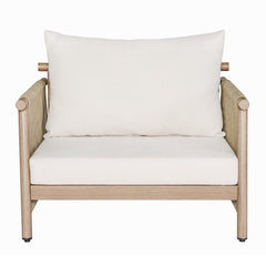 Zira Beige/Brown 5-Piece Patio Sofa Set - Ornate Home