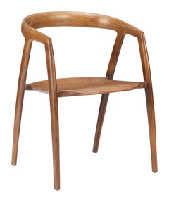 Ziran Walnut Dining Chair (Set of 2) - Ornate Home