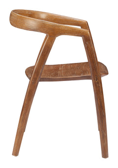 Ziran Walnut Dining Chair (Set of 2) - Ornate Home