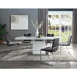 Zlatan Gray Side Chair (Set of 2) - Ornate Home