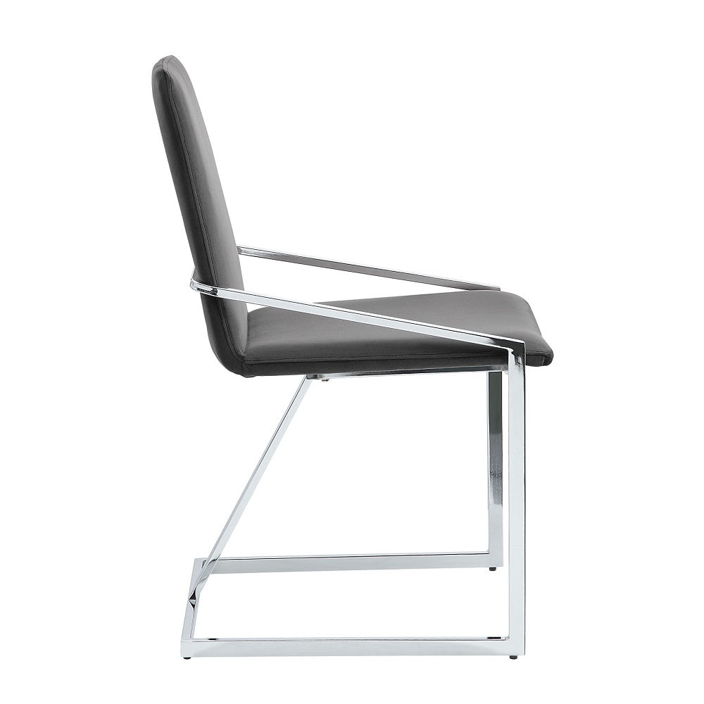 Zlatan Gray Side Chair (Set of 2) - Ornate Home