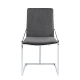 Zlatan Gray Side Chair (Set of 2) - Ornate Home
