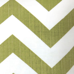 Zoe Green Chevron 22x22 Pillow (Set of 2) - Ornate Home
