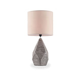 Zoe Silver Table Lamp - Ornate Home