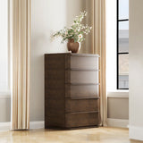 Zoey Brown Oak Chest - Ornate Home