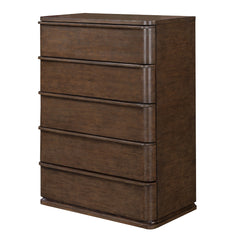 Zoey Brown Oak Chest - Ornate Home
