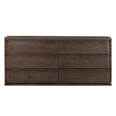 Zoey Brown Oak Dresser - Ornate Home