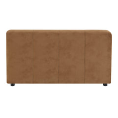 Zoey Chocolate Modular - Armless Chair - Ornate Home