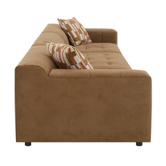 Zoey Chocolate Modular - Armless Chair - Ornate Home