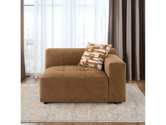 Zoey Chocolate Modular LAF Chair - Ornate Home