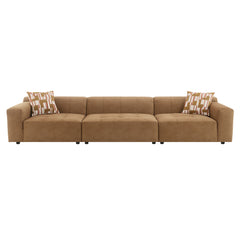 Zoey Chocolate Modular RAF Chair - Ornate Home