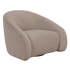 Zoey Latte Accent Chair w/Swivel - Ornate Home