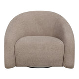 Zoey Latte Accent Chair w/Swivel - Ornate Home