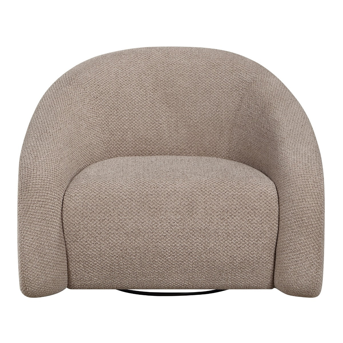 Zoey Latte Accent Chair w/Swivel - Ornate Home