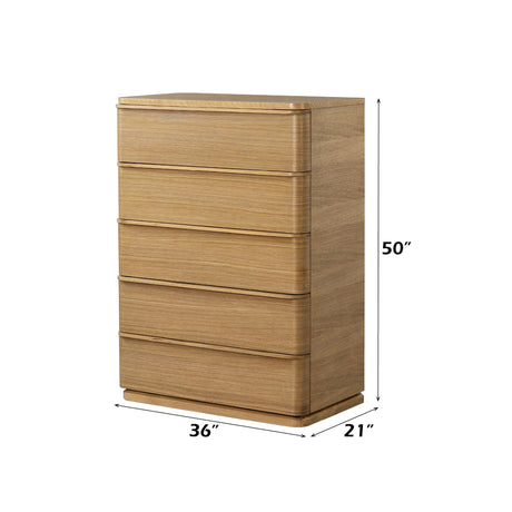 Zoey Oak Chest - Ornate Home