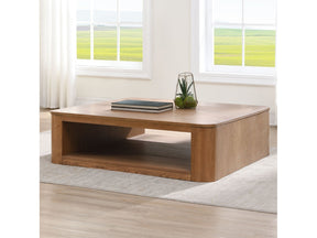 Zoey Oak Coffee Table - Ornate Home