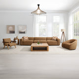 Zoey Oak Coffee Table - Ornate Home