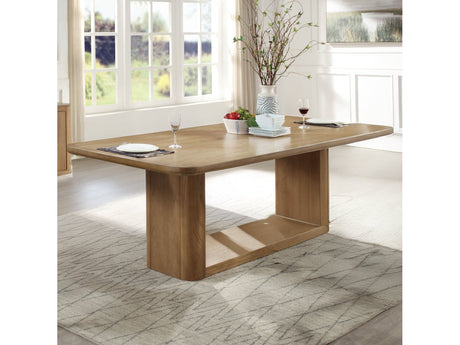 Zoey Oak Dining Table - Ornate Home