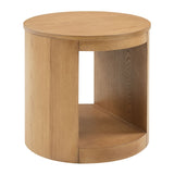 Zoey Oak End Table - Ornate Home