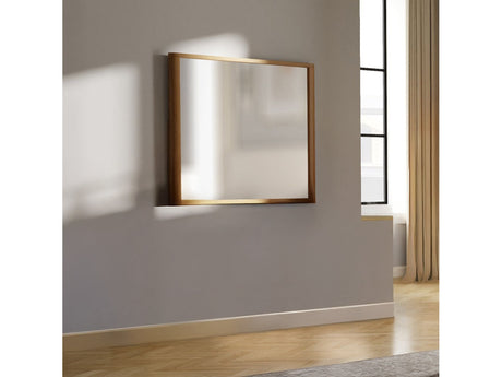 Zoey Oak Mirror - Ornate Home