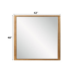 Zoey Oak Mirror - Ornate Home