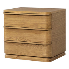 Zoey Oak Nightstand - Ornate Home