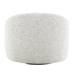Zoey White/Gray Two Tone Accent Chair w/Swivel - Ornate Home