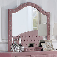 Zohar Pink 4 Pc. Queen Bedroom Set - Ornate Home