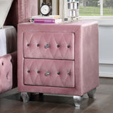 Zohar Pink 4 Pc. Queen Bedroom Set - Ornate Home