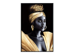 Zola Black/Yellow Wall Art - Ornate Home