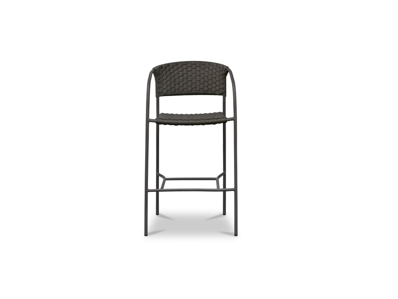 Zola Dark Brown Outdoor Bar Stool - Ornate Home