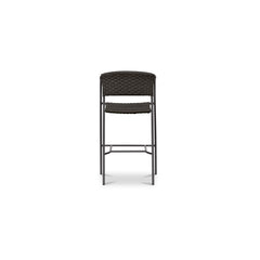 Zola Dark Brown Outdoor Bar Stool - Ornate Home