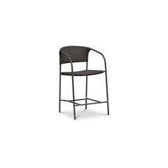 Zola Dark Brown Outdoor Counter Chair - Ornate Home