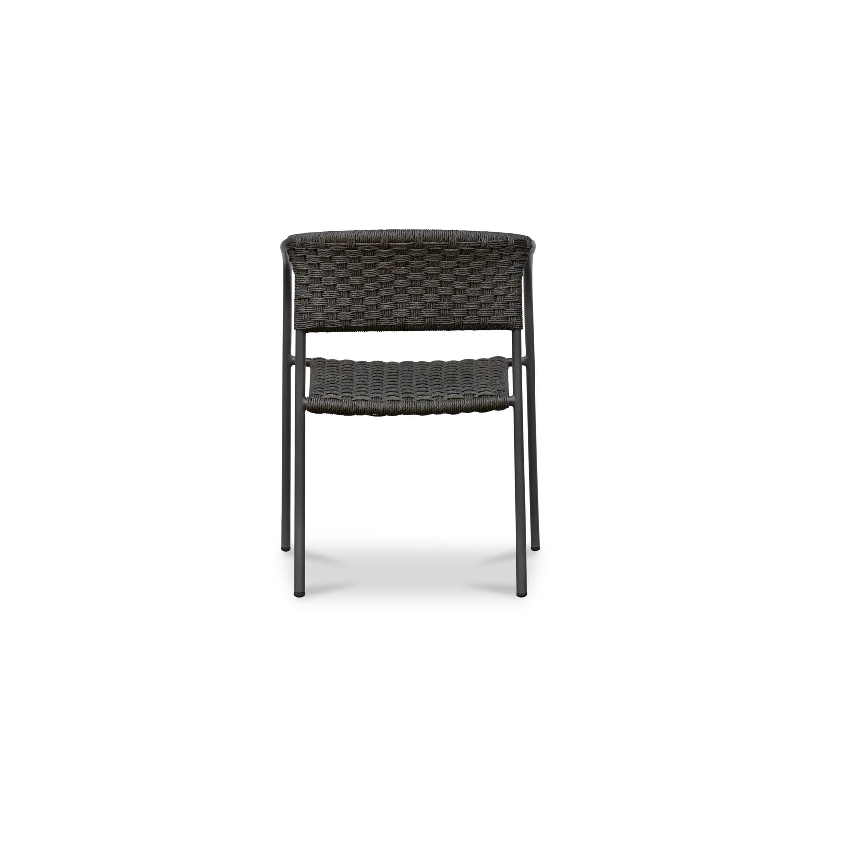 Zola Dark Brown Outdoor Dining Chair (Set of 2) - Ornate Home