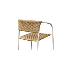 Zola Natural Outdoor Dining Chair (Set of 2) - Ornate Home