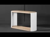 Zoma White Coffee Table - Ornate Home